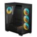C500 PANORAMIC STEALTH, Mid-Tower, ATX, Negru