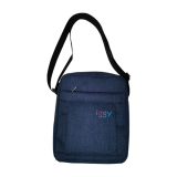 GEANTA CROSSBODY Iggy,1 bretea, 1 compartiment principal,1 compartiment frontal, 21x26x5.6cm, polyester,albastru IGSB-CROSS-BL 