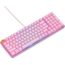 Tastatura Glorious PC Gaming Race mecanica gaming RGB GMMK 2 Full-Size, Fox Linear Switches, USB-C, US layout, Roz GLO-GMMK2-96-FOX-P (timbru verde 0.8 lei) 