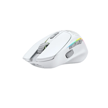 MOUSE Glorious PC Gaming Race Wireless, 26000 DPI, Ultralight 75g, Bluetooth, 9 butoane, Alb GLO-MS-IWV2-MW (timbru verde 0.18 lei) 