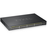 SWITCH PoE ZYXEL, port Gigabit x 48, SFP SFP x 2, managed, rackabil, GS190048HPV2-EU0101F (timbru verde 2 lei) 