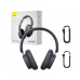 CASTI Baseus Bowie D05, pt smartphone, wireless, utilizare multimedia, bluetooth 5.3, microfon pe casca, negru NGTD020213 (timbru verde 0.18 lei) - 6932172626037 