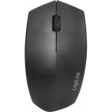 MOUSE Logilink, PC sau NB, wireless, BT 4.1 + 2.4GHz, optic, 1200 dpi, butoane/scroll 3/1, ergonomic, negru, ID0191 (timbru verde 0.18 lei) 