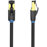 Patch Cord S/FTP Vention, Cat. 8, 0.5m, round cable, conductor cupru, viteza max transfer 40 Gbps, invelis PVC, negru, IKABD (timbru verde 0.18 lei) - 6922794742802 
