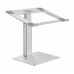 STAND GEMBIRD notebook 15.6, reglare inaltime: 225-380mm, suporta greutate: 5Kg, tampon silicon, aluminiu, silver, NBS-D1-02 