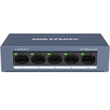 Switch 5 porturi 10/100 Mbps RJ45 - HIKVISION DS-3E0105-O  