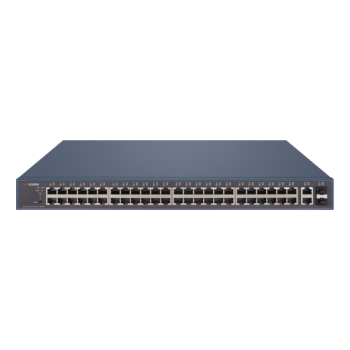 Switch 48 porturi Gigabit PoE, 2 porturi Gigabit RJ45, 2 x SFP, SMART Management - HIKVISION DS-3E1552P-SI  