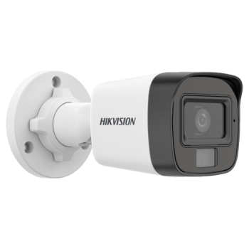 Camera analogica Dual Light - Camera analog 3K, lentila 2.8mm, IR 30m, WL 20m, TVI/AHD/CVI/CVBS, Mic. - HIKVISION DS-2CE16K0T-LFS-2.8mm  