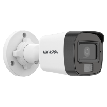 Camera analogica Dual Light - Camera analog 3K, lentila 2.8mm, IR 25m, WL 20m, TVI/AHD/CVI/CVBS, Mic. - HIKVISION DS-2CE16K0T-LPFS-2.8mm  