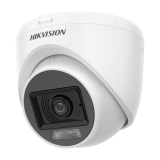 Camera analogica Dual Light - Camera analog 3K, lentila 2.8mm, IR 20m, WL 20m, TVI/AHD/CVI/CVBS, Mic. - HIKVISION DS-2CE76K0T-LPFS-2.8mm 