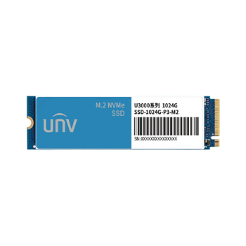 UNIVIEW Unitate stocare SSD 1024GB, M.2, PCIe3 NVMe U3000 - UNV SSD-1024G-P3-M2  