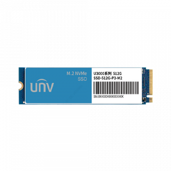 Unitate stocare SSD 512GB, M.2, PCIe3 NVMe U3000 - UNV SSD-512G-P3-M2
