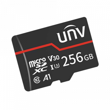 UNIVIEW Card memorie 256GB, RED CARD - UNV TF-256G-MT 
