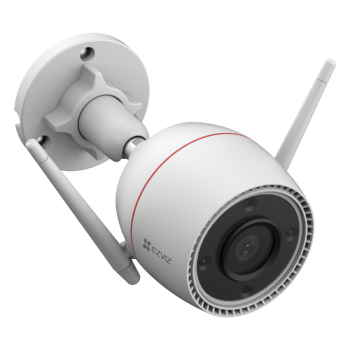 Camera IP EZVIZ de exterior, WI-Fi, rezolutie 2K+, Audio bidirectional, distanta IR 30 metri, imagini color 24/7 CS-H3c-2K+  