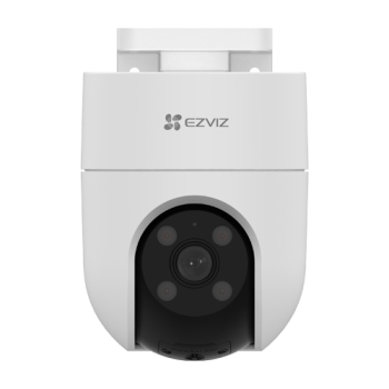 Camera IP EZVIZ de exterior, WI-Fi, Pan&Tilt, rezolutie 2K+, Audio bidirectional, distanta IR 30 metri, imagini color 24/7 CS-H8C-2K+  