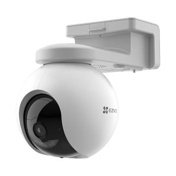 Camera IP Wireless EZVIZ de exterior cu baterie 10.400 mAh, Pan&Tilt, rezolutie 2K+, Audio bidirectional, stocare eMMC 32GB CS-HB8-2K+(MicroUSB)  