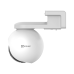 Camera IP Wireless EZVIZ de exterior cu baterie 10.400 mAh, Pan&Tilt, rezolutie 2K+, Audio bidirectional, stocare eMMC 32GB CS-HB8-2K+(MicroUSB)  