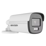 Camera analogica ColorVu, Dual Light - Camera analog 2MP, lentila 2.8mm, IR 40m, WL 40m, TVI/AHD/CVI/CVBS, Mic., IP67 - HIKVISION DS-2CE12DF0T-LFS-2.8mm  