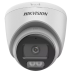 Camera analogica ColorVu, Dual Light - Camera analog 2MP, lentila 2.8mm, IR 40m, WL 40m, TVI/AHD/CVI/CVBS, Mic., IP67 - HIKVISION DS-2CE72DF0T-LFS-2.8mm  