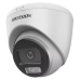 Camera analogica ColorVu, Dual Light - Camera analog 2MP, lentila 2.8mm, IR 40m, WL 40m, TVI/AHD/CVI/CVBS, Mic., IP67 - HIKVISION DS-2CE72DF0T-LFS-2.8mm  