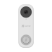 Videointerfon Kit sonerie video EZVIZ, conexiune Wi-Fi, rezolutie 3k, acumulator 5200mAh, PIR detectie miscare, unghi vizualizare ultra-larg, slot SDcard CS-DB2-Pro-3K  