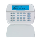 Efractie / Alarma Tastatura LCD alfanumerica, cablata, 128 zone, cititor proximitate, SERIA NEO - DSC HS2LCDPEE3 