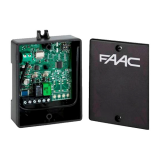 Accesoriu control acces Receptor radio extern XR2 433 Mhz - FAAC XR2-433-787752 