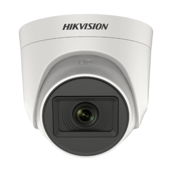 Camera analogica Camera Analog 5MP, lentila 2.8mm, IR 20m, AHD,TVI,CVI,CVBS, Mic - HIKVISION DS-2CE76H0T-ITPFS-2.8mm  
