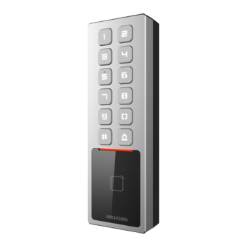 Terminal control acces, PIN/Card M1, Wiegand, RS485, Alarma, IK08 - HIKVISION DS-K1T805MX  