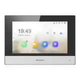 Monitor videointerfon Touch Screen TFT LCD 7 inch, conectare 2 fire, Wifi - HIKVISION DS-KH6320Y-WTE2  