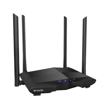 Router WiFi 5, DualBand 2.4/5GHz, 300+867Mbps, 4x6dBi, 4 porturi Gigabit - TENDA TND-AC10-V30  