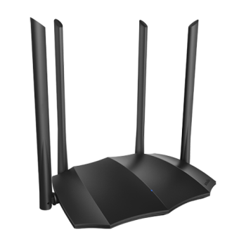 Router WiFi 5 (802.11ac) DualBand 2.4/5GHz, 300+867Mbps, 4x6dBi, 4 porturi Gigabit - TENDA TND-AC8  