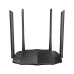 Router WiFi 5 (802.11ac) DualBand 2.4/5GHz, 300+867Mbps, 4x6dBi, 4 porturi Gigabit - TENDA TND-AC8  