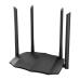 Router WiFi 5 (802.11ac) DualBand 2.4/5GHz, 300+867Mbps, 4x6dBi, 4 porturi Gigabit - TENDA TND-AC8  