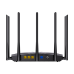 Router Wi-Fi 6, DualBand 2.4Ghz/5GHz, 300+1201Mbps, 5x6dBi, 4 porturi Gigabit - TENDA TND-RX2-PRO  