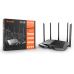 Router Wi-Fi 6e, AX5700 TriBand 2.4/5GHz/6GHz, 861+2402+2402 Mbps, 5x6dBi, 4 x Gigabit - TENDA TND-TX27-PRO  