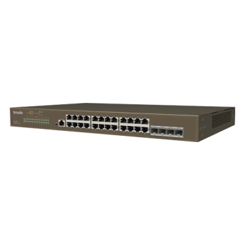 Switch 24 porturi Gigabit, 4 porturi SFP Gigabit, Management - TENDA TND-TEG5328F  