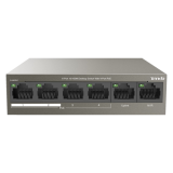 Switch 4 porturi PoE, 2 porturi uplink RJ45 10/100Mbps - TENDA TND-TEF1106P-4-63W  