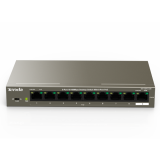 Switch 8 porturi PoE, 1 port uplink RJ45, 10/100Mbps - TENDA TND-TEF1109P-8-63W  