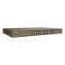 Switch 24 porturi PoE Gigabit, 1 port consola, 4 port SFP Gigabit, management - TENDA TND-TEG5328P-24-410W  