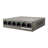Switch 4 porturi Gigabit PoE+, 2 porturi RJ45 Gigabit, 58W, Management - IP-COM G2206P-4-63W  