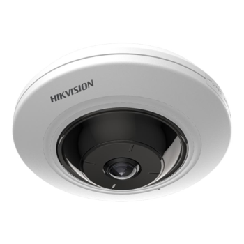 Smart Event, Fish Eye - Camera IP, 5MP, lentila 1.05mm, IR8m, Mic., Alarm, PoE - HIKVISION DS-2CD2955G0-ISU-1.05mm  