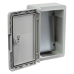 Plastim Cutie distributie IP65 din ABS gri, usa mata, placa metalica, 200x300x130 mm PP3001  