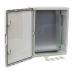 Plastim Cutie distributie IP65 din ABS gri, usa mata, placa metalica, 400x500x175 mm PP3003  