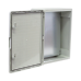 Plastim Cutie distributie IP65 din ABS gri, usa mata, placa metalica, 400x500x175 mm PP3003  