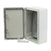 Plastim Cutie distributie IP65 din ABS gri, usa mata, placa metalica, 300x400x170 mm PP3004  