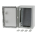 Plastim Cutie distributie IP65 din ABS gri, usa mata, placa metalica, 250x350x150 mm PP3002  