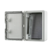 Plastim Cutie distributie IP65 din ABS gri, usa mata, placa metalica, 250x350x150 mm PP3002  