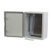 Plastim Cutie distributie IP65 din ABS gri, usa mata, placa metalica, 400x500x240 mm PP3007  
