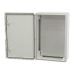 Plastim Cutie distributie IP65 din ABS gri, usa mata, placa metalica, 400x600x200 mm PP3008  